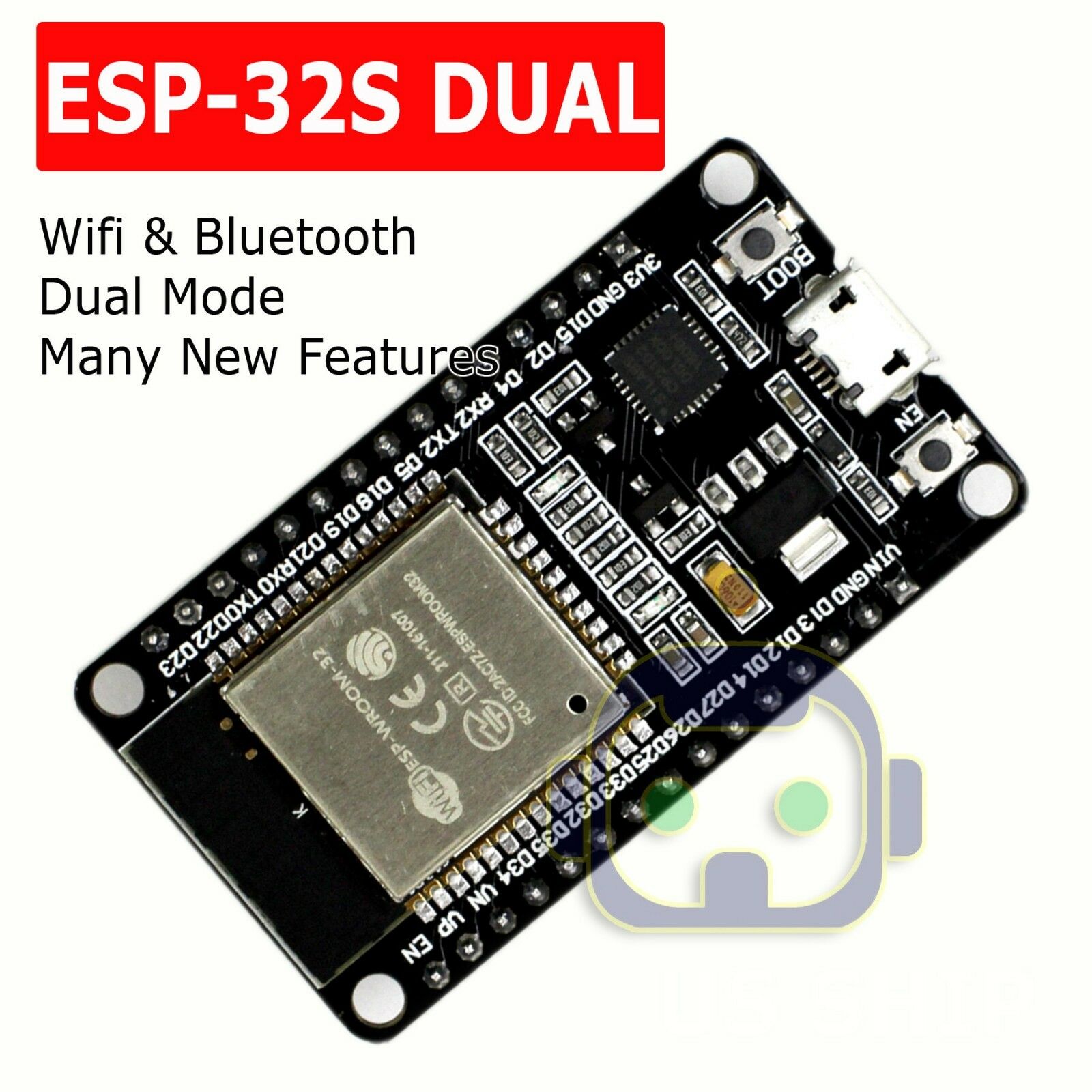Esp32 Esp-32s Nodemcu Development Board 2.4ghz Wifi+bluetooth Dual Mode Cp2102